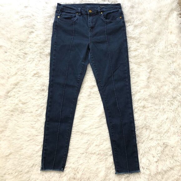 COPY -‎ BLANKNYC DARK WASHED MIDRISE SKINNY JEANS SZ 30 - Picture 1 of 11